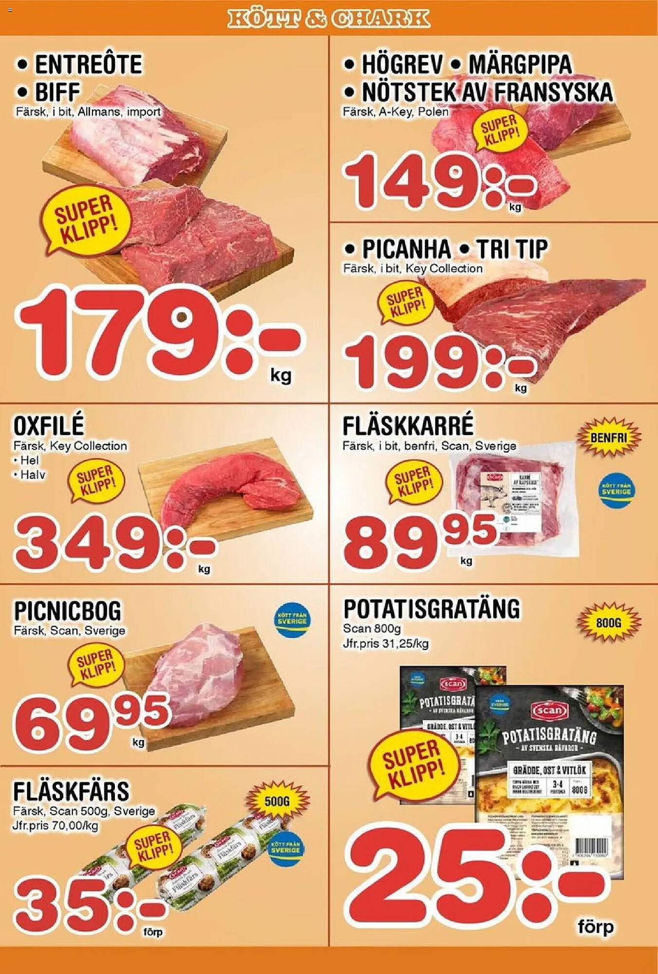 Nya Pulsen reklamblad