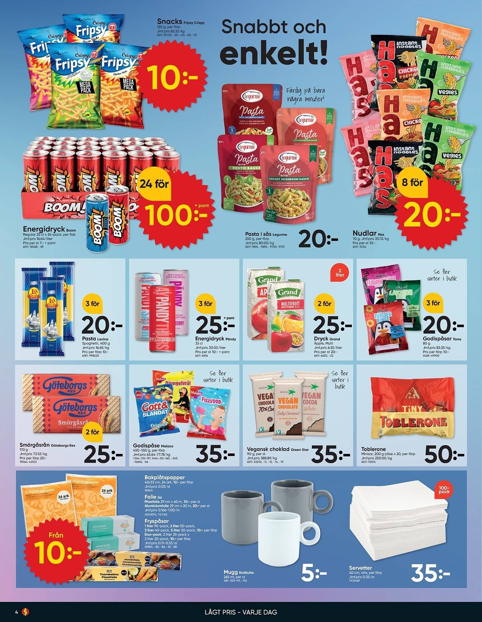 DollarStore annonsblad