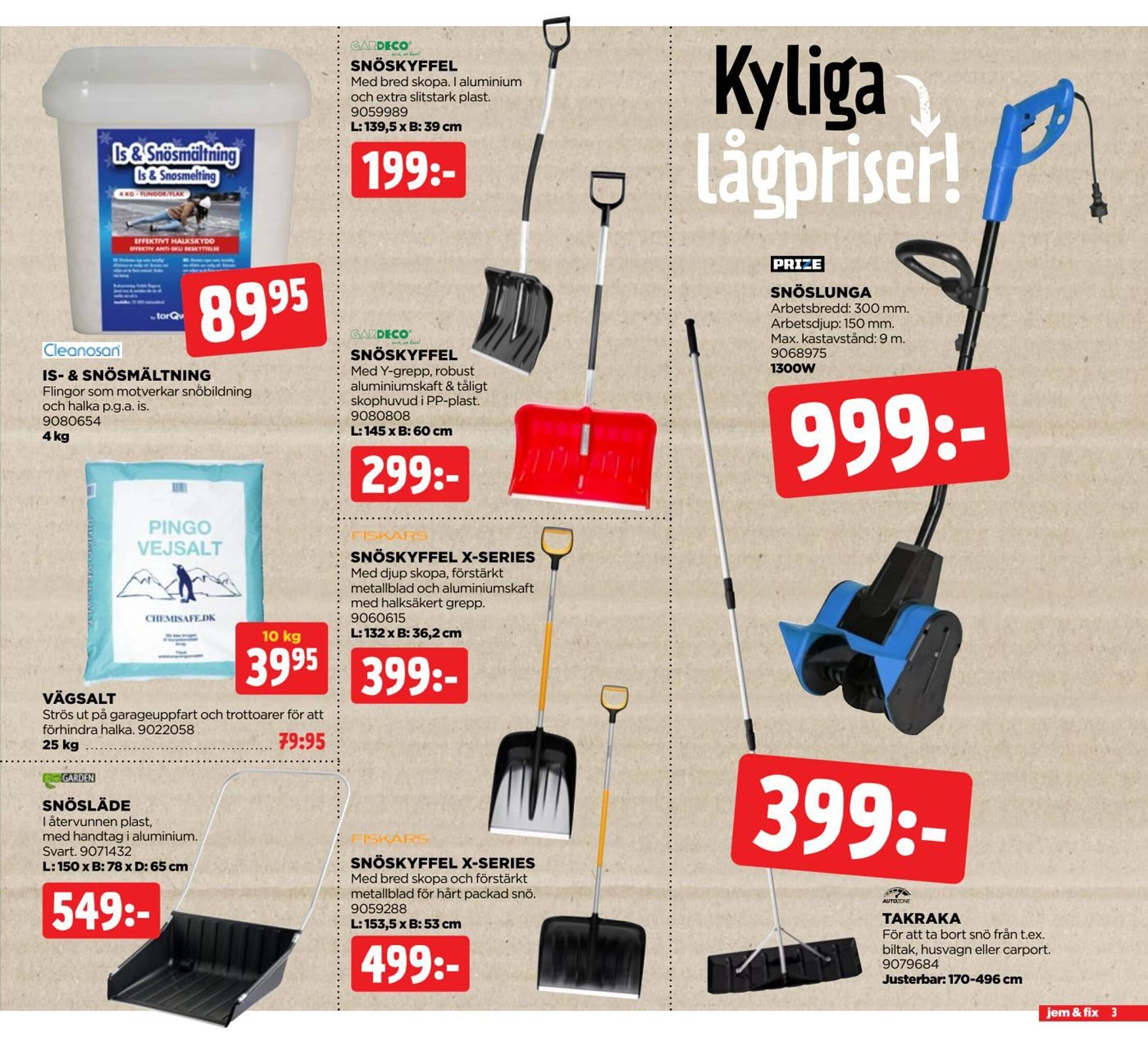 Jem&amp;Fix reklamblad (2025-12-08 - 2025-12-22)