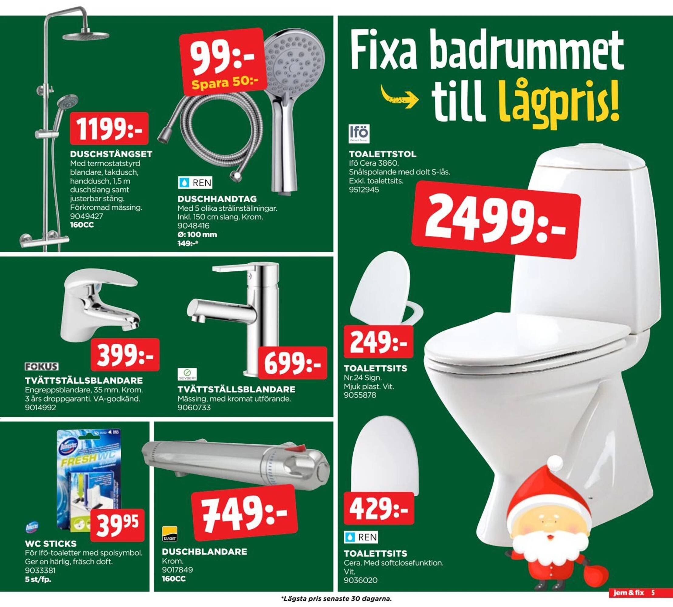 Jem&amp;Fix reklamblad (2025-12-08 - 2025-12-22)