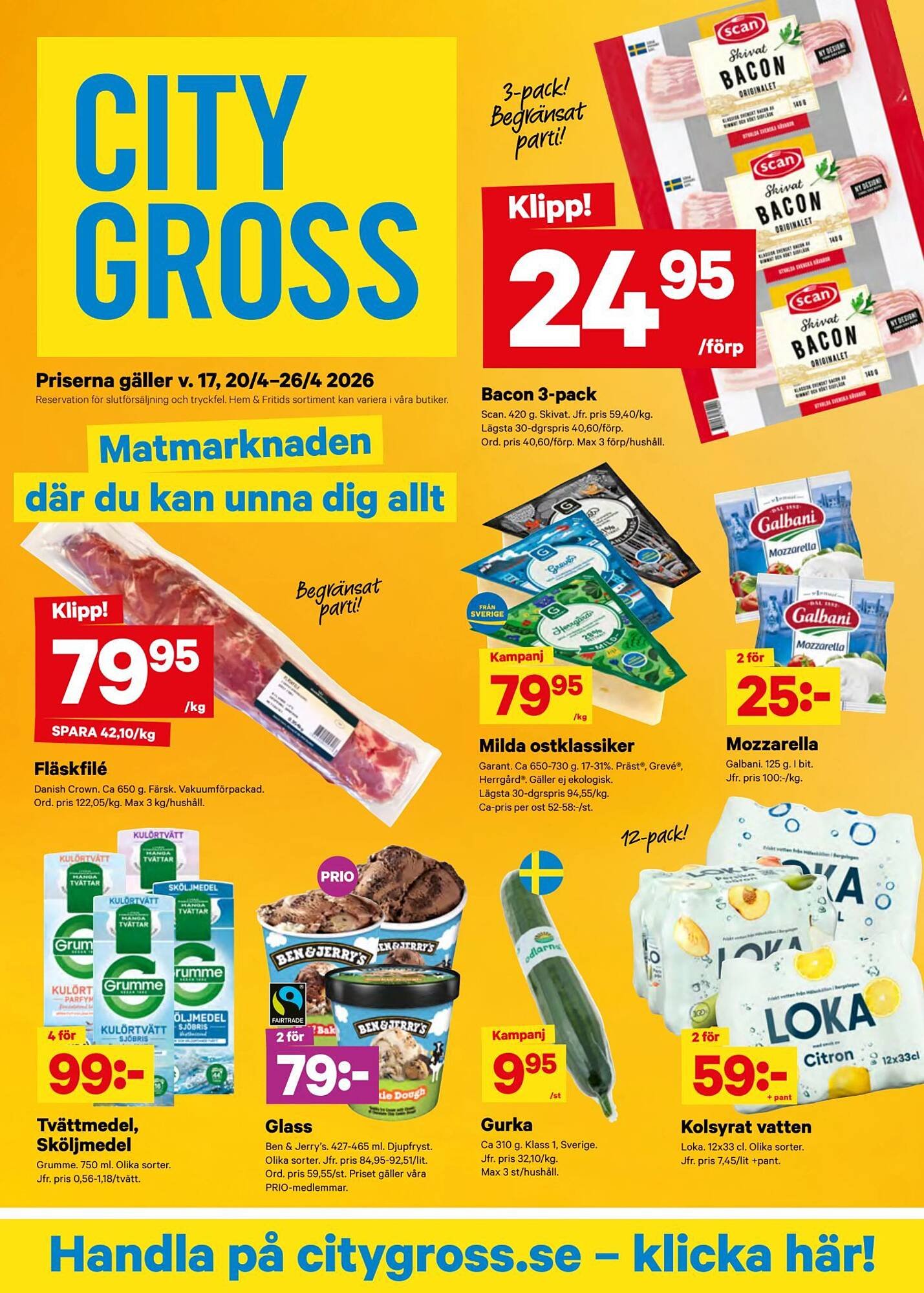 City Gross reklamblad (2026-04-20 - 2026-04-27)