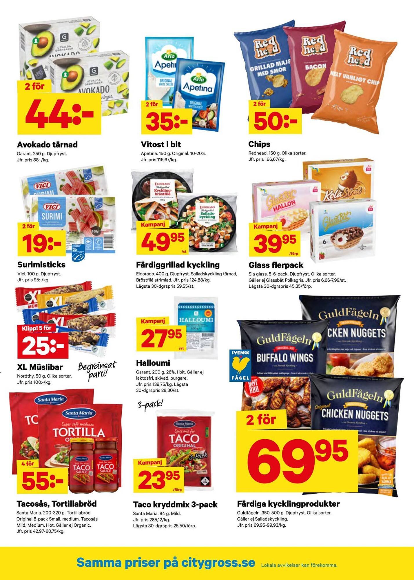 City Gross reklamblad