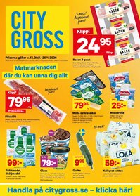 City Gross reklamblad