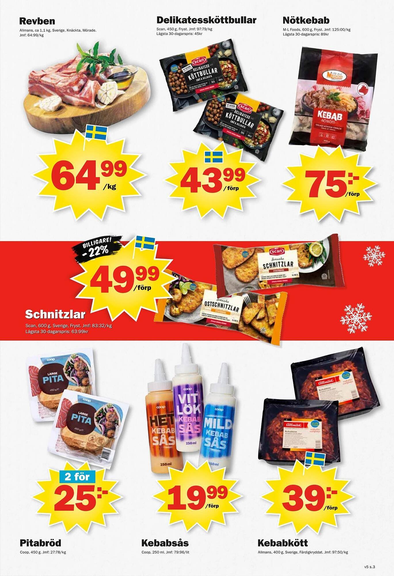 Pekås reklamblad
