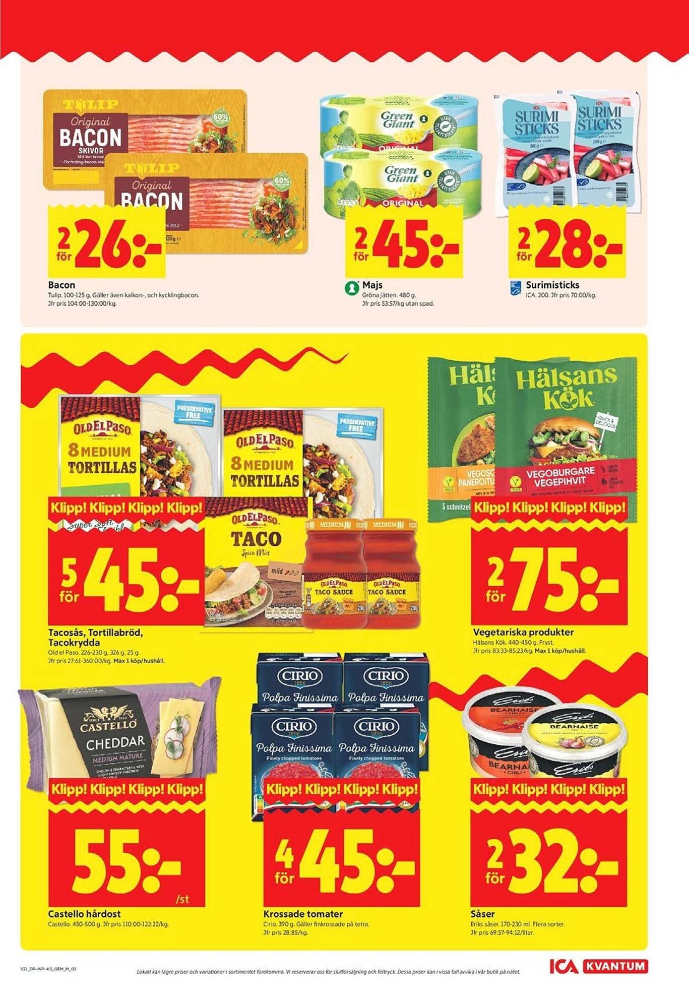 ICA Kvantum reklamblad