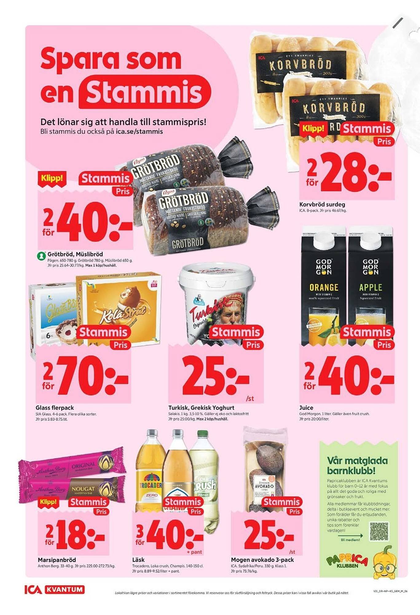 ICA Kvantum reklamblad