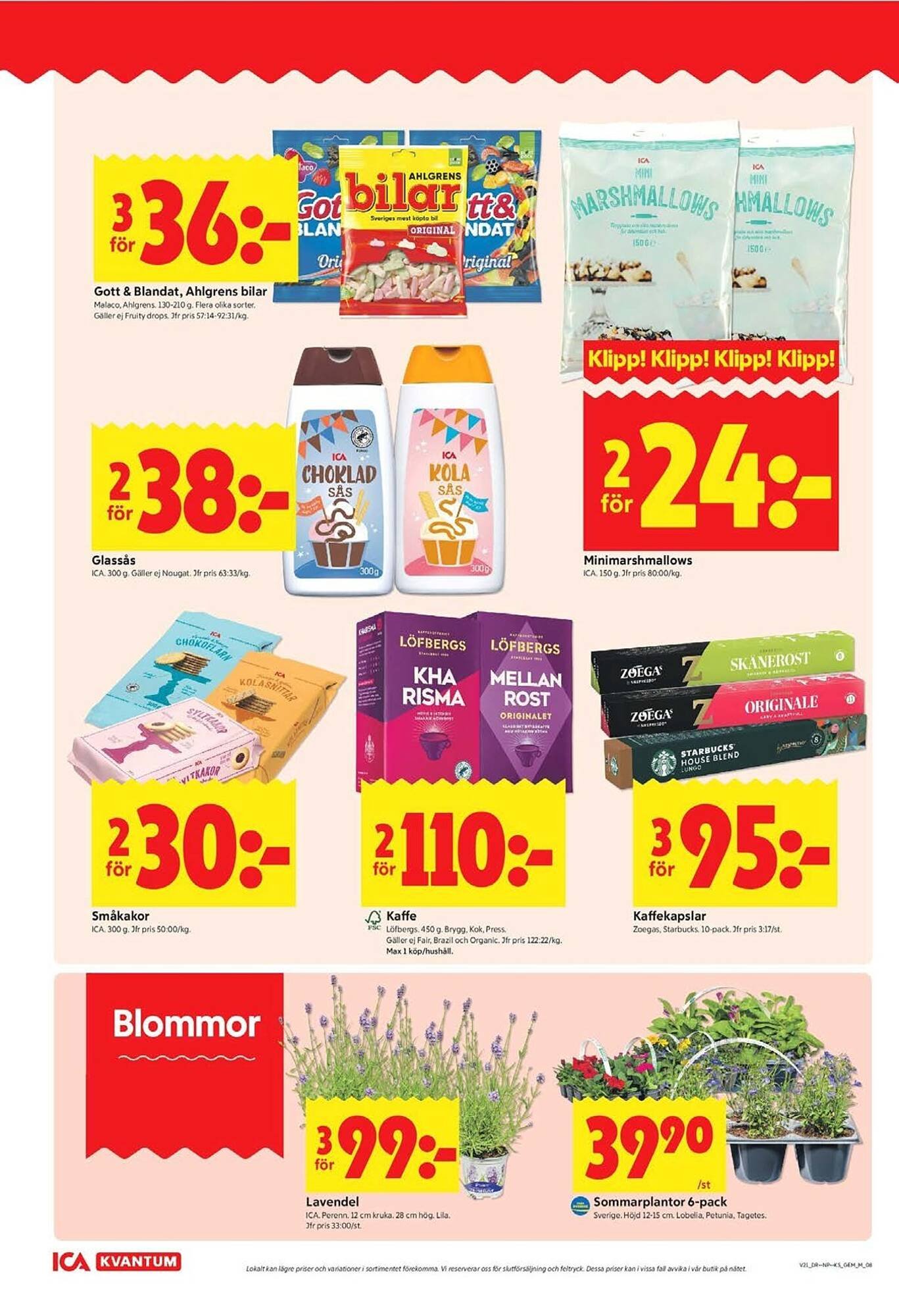 ICA Kvantum reklamblad