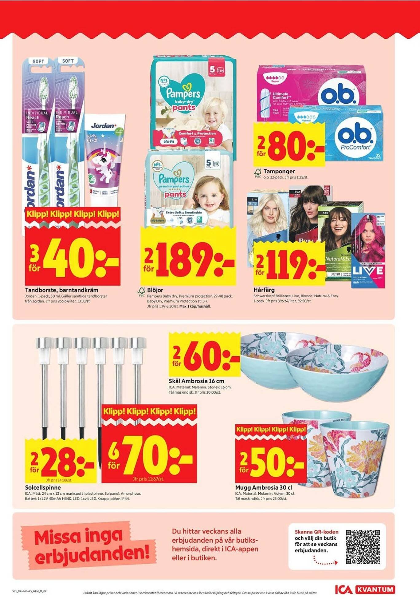 ICA Kvantum reklamblad