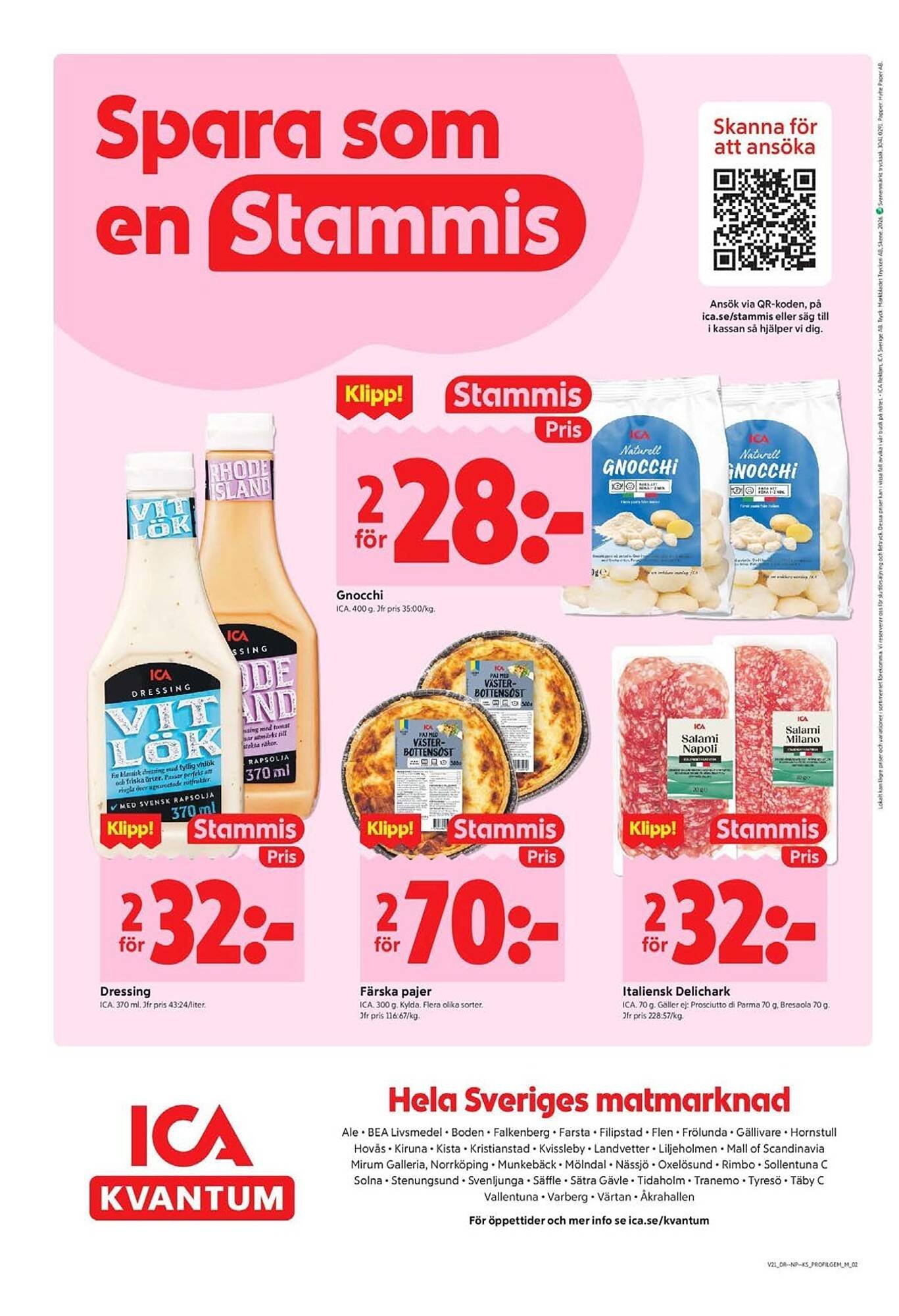 ICA Kvantum reklamblad
