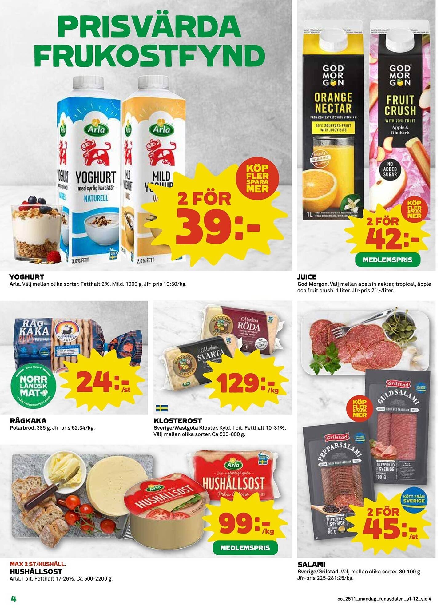 Coop reklamblad