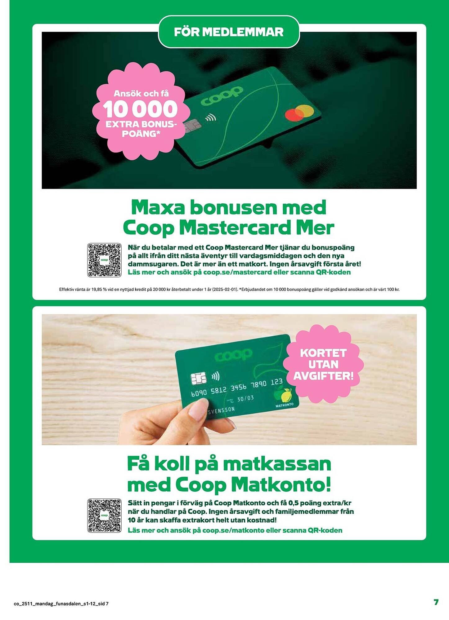 Coop reklamblad