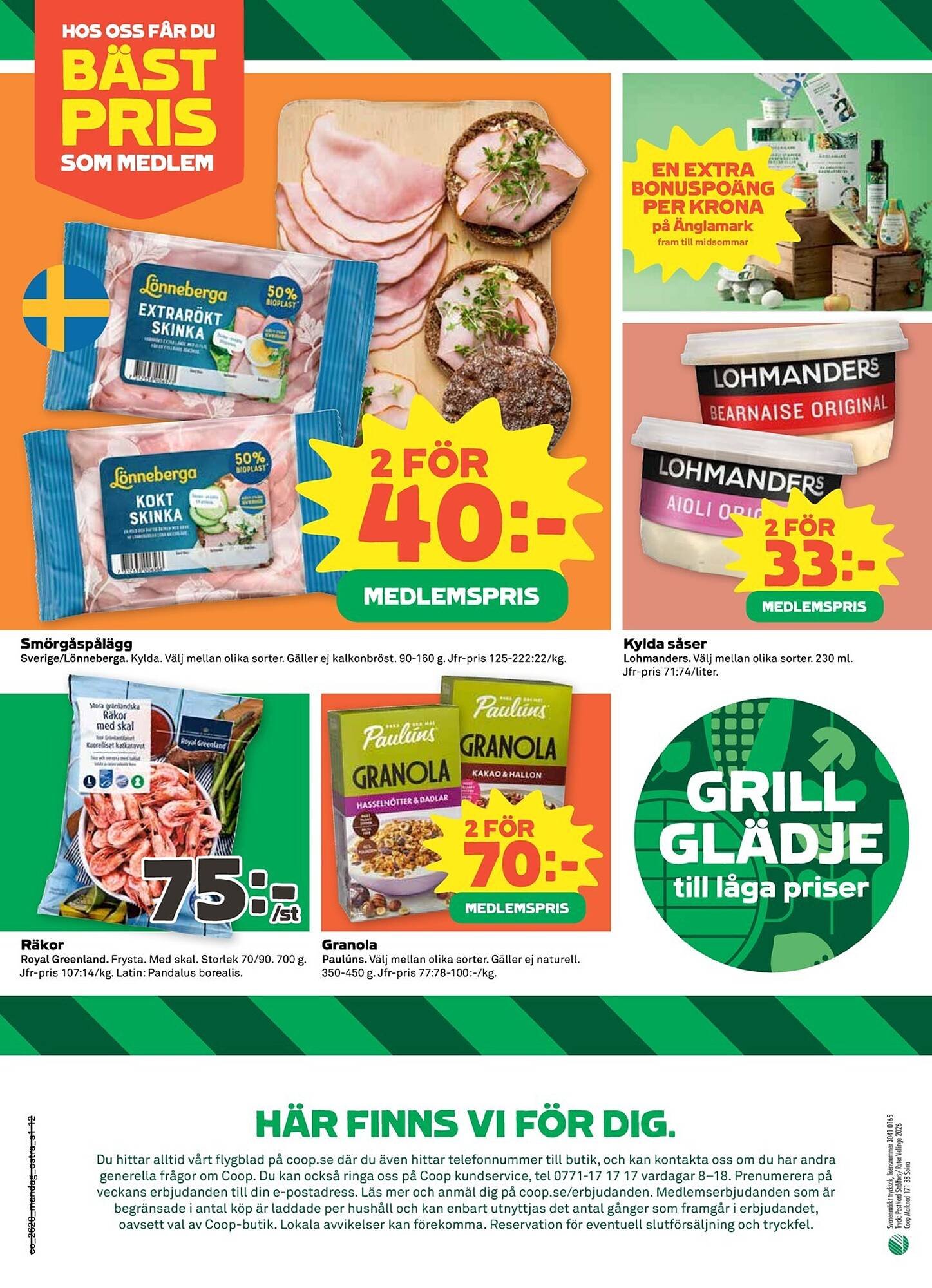 Coop reklamblad