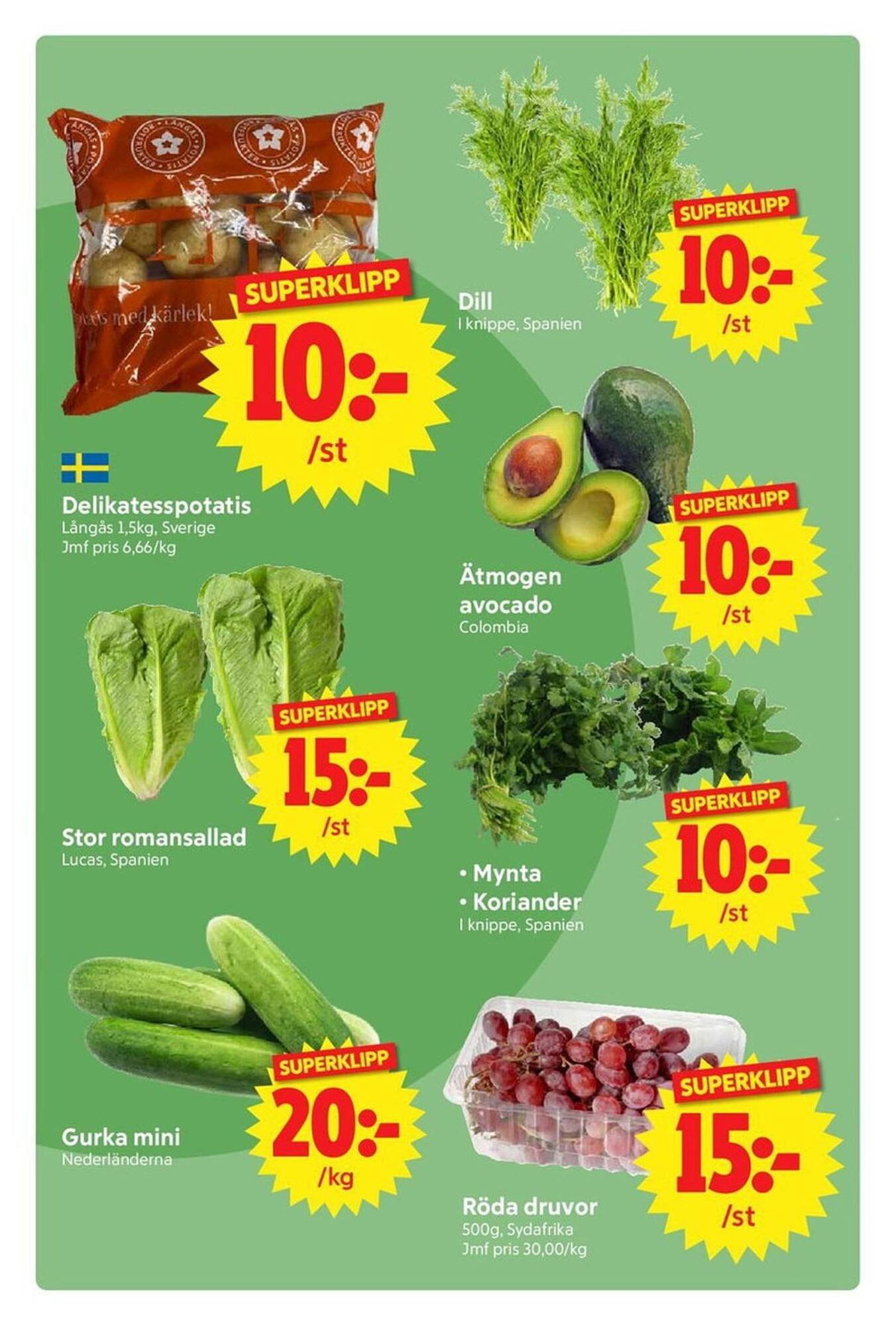 Nya Pulsen reklamblad
