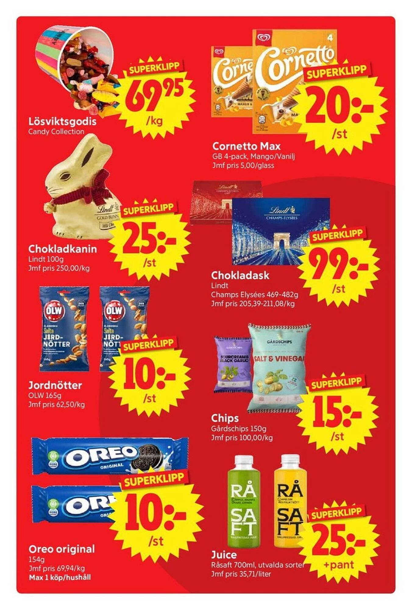 Nya Pulsen reklamblad