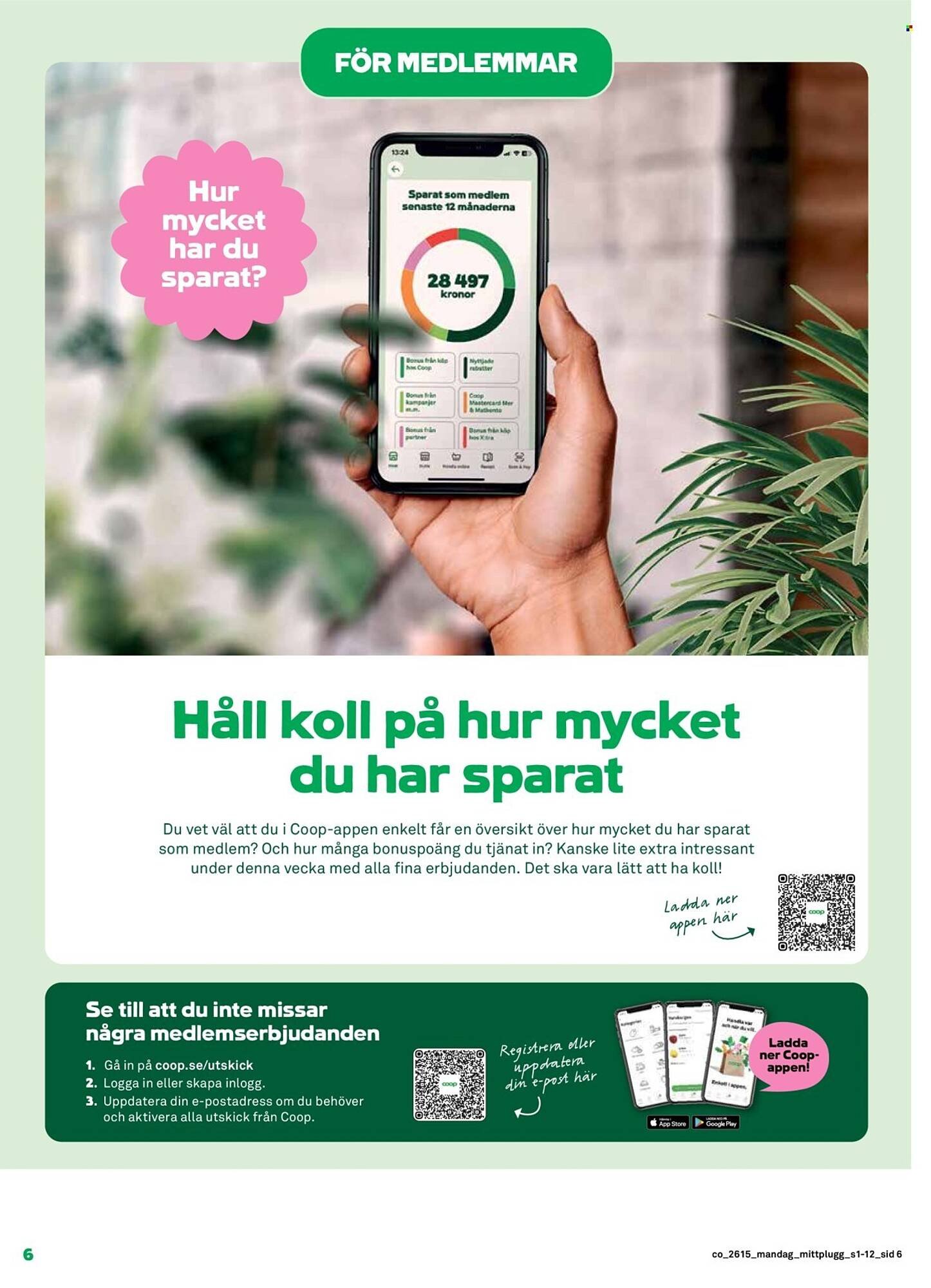 Coop reklamblad
