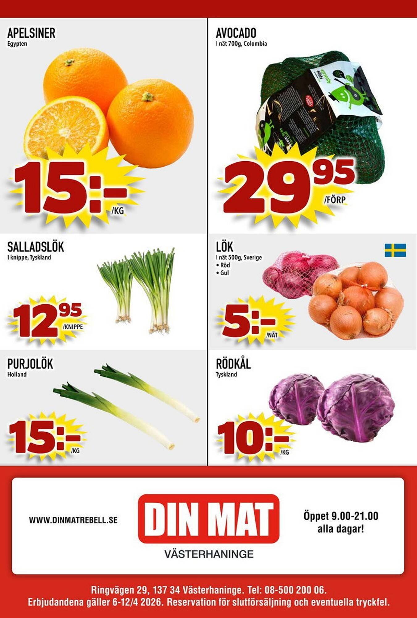 Din Mat reklamblad