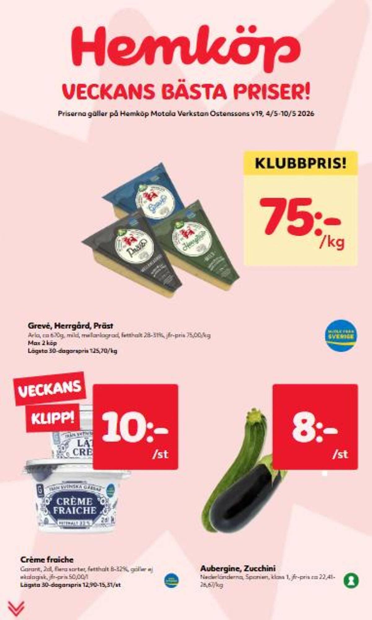 Hemköp reklamblad