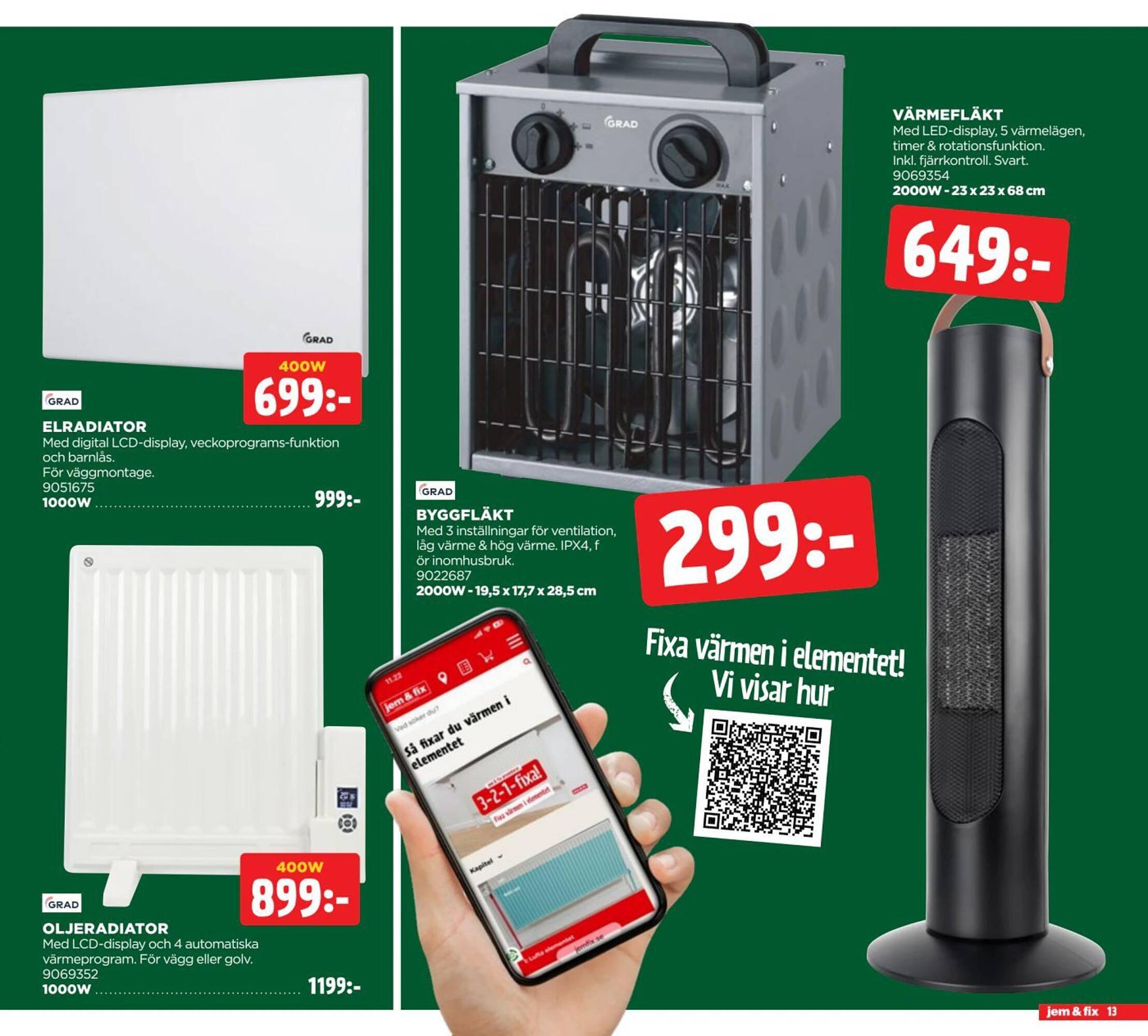 Jem&amp;Fix reklamblad