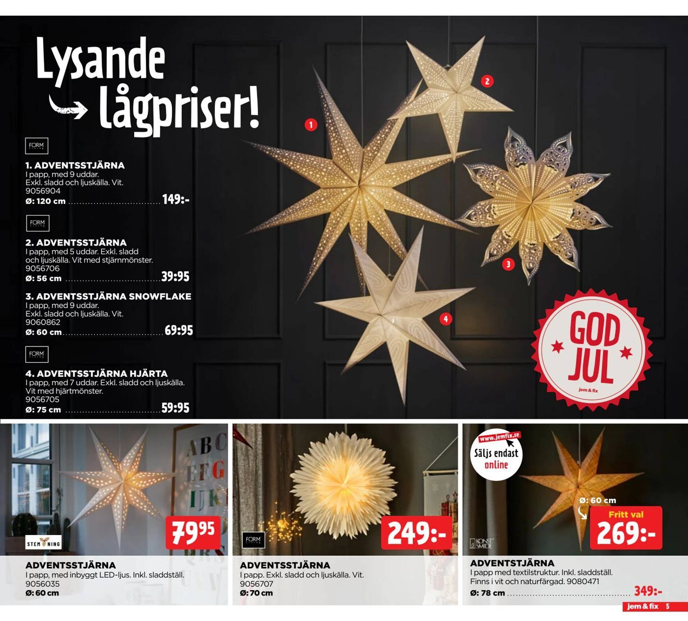 Jem&amp;Fix reklamblad