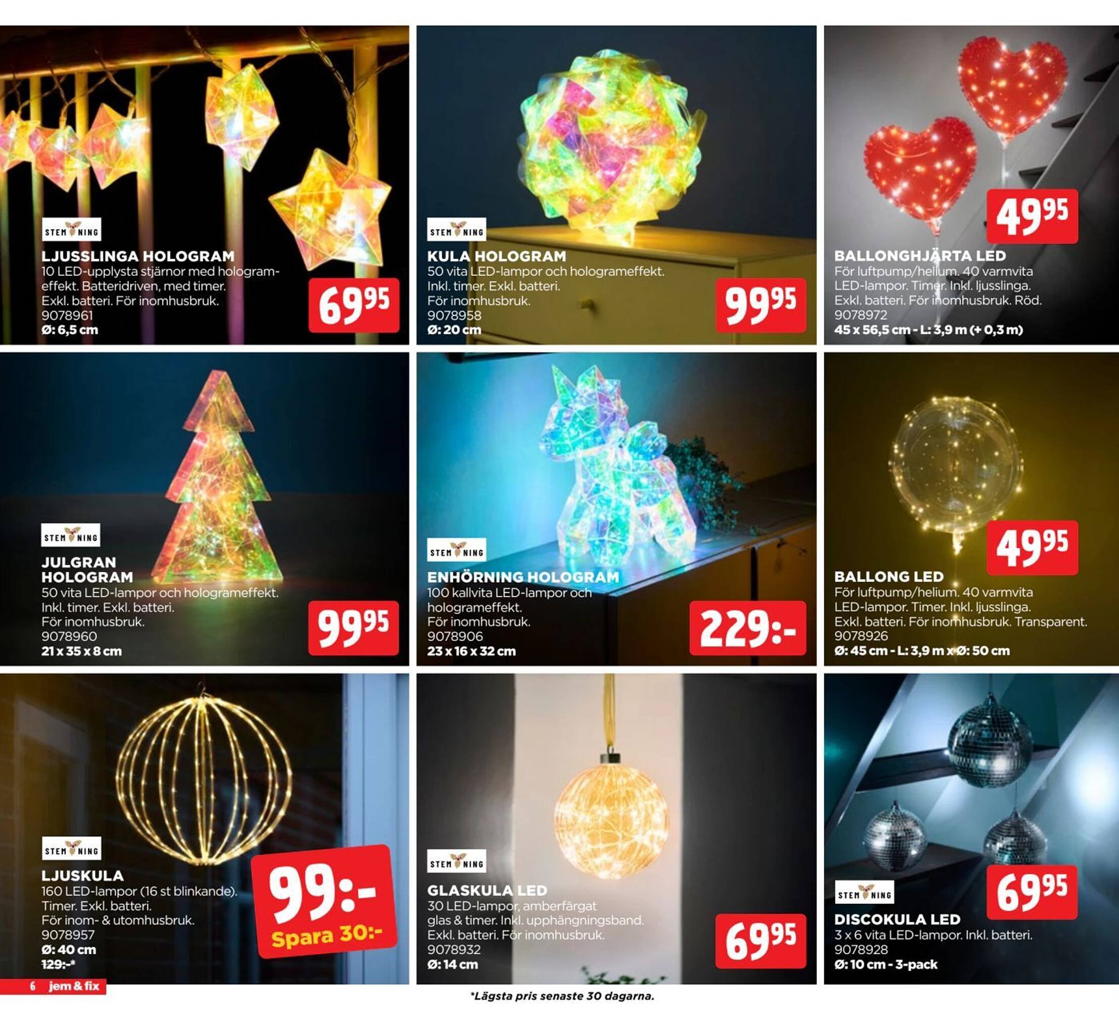 Jem&amp;Fix reklamblad