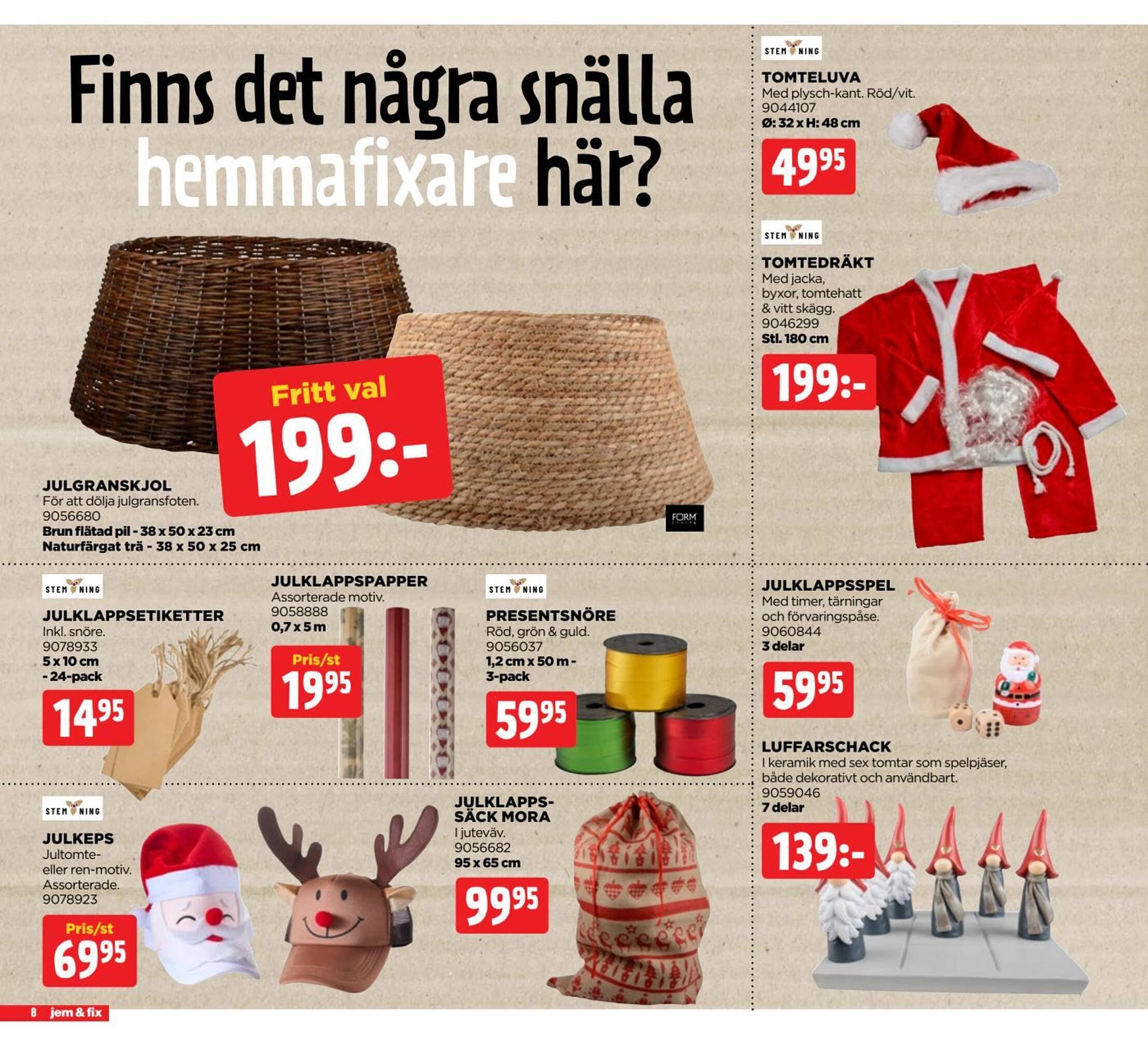 Jem&amp;Fix reklamblad