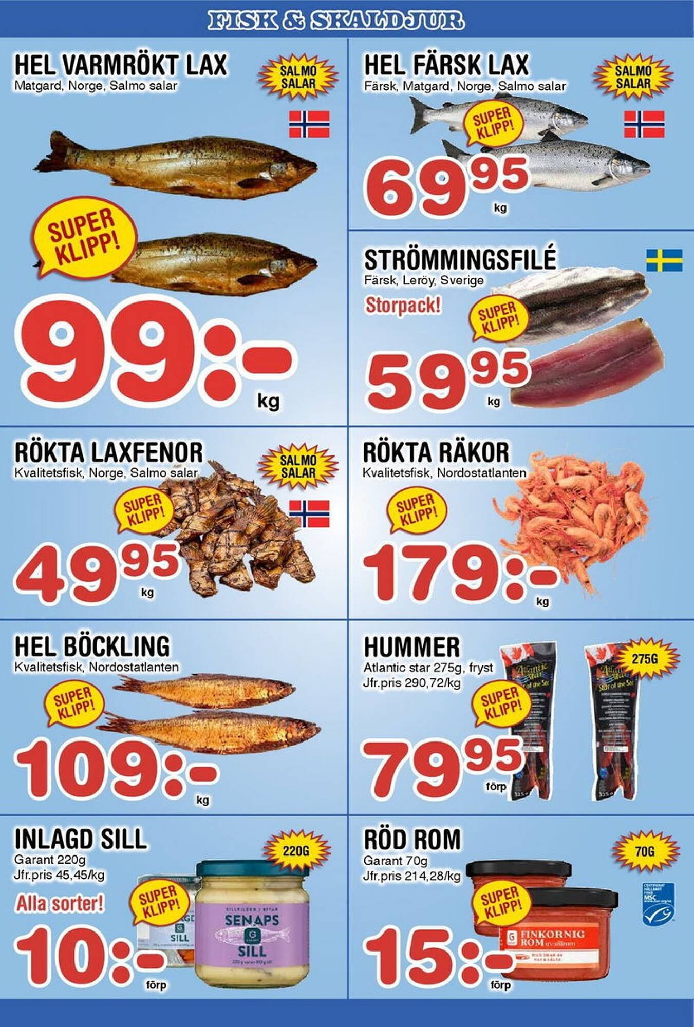 Nya Pulsen reklamblad