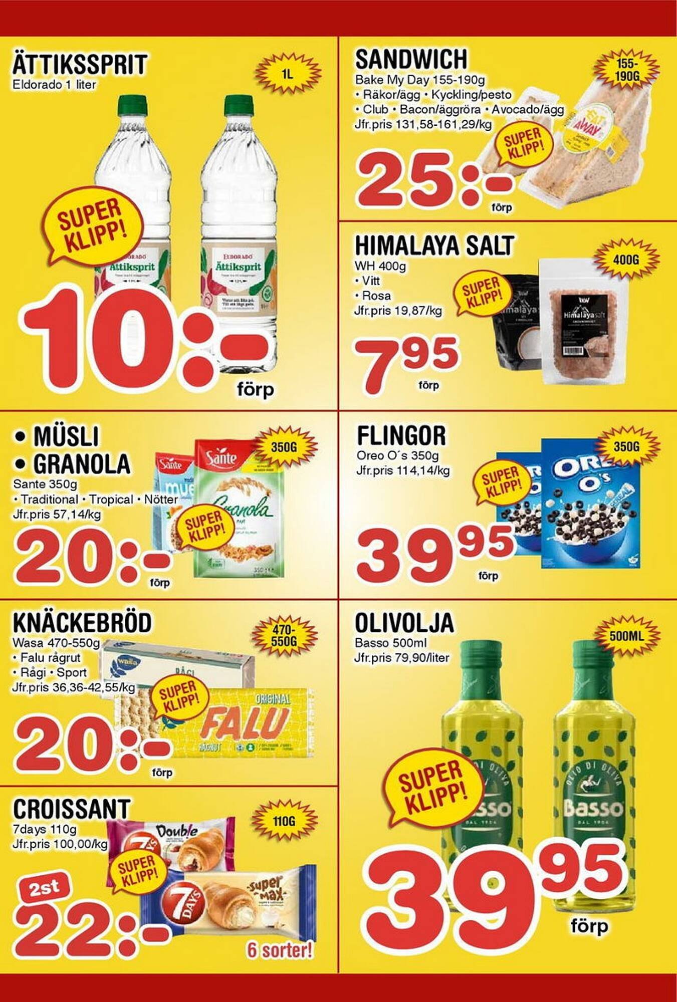 Nya Pulsen reklamblad