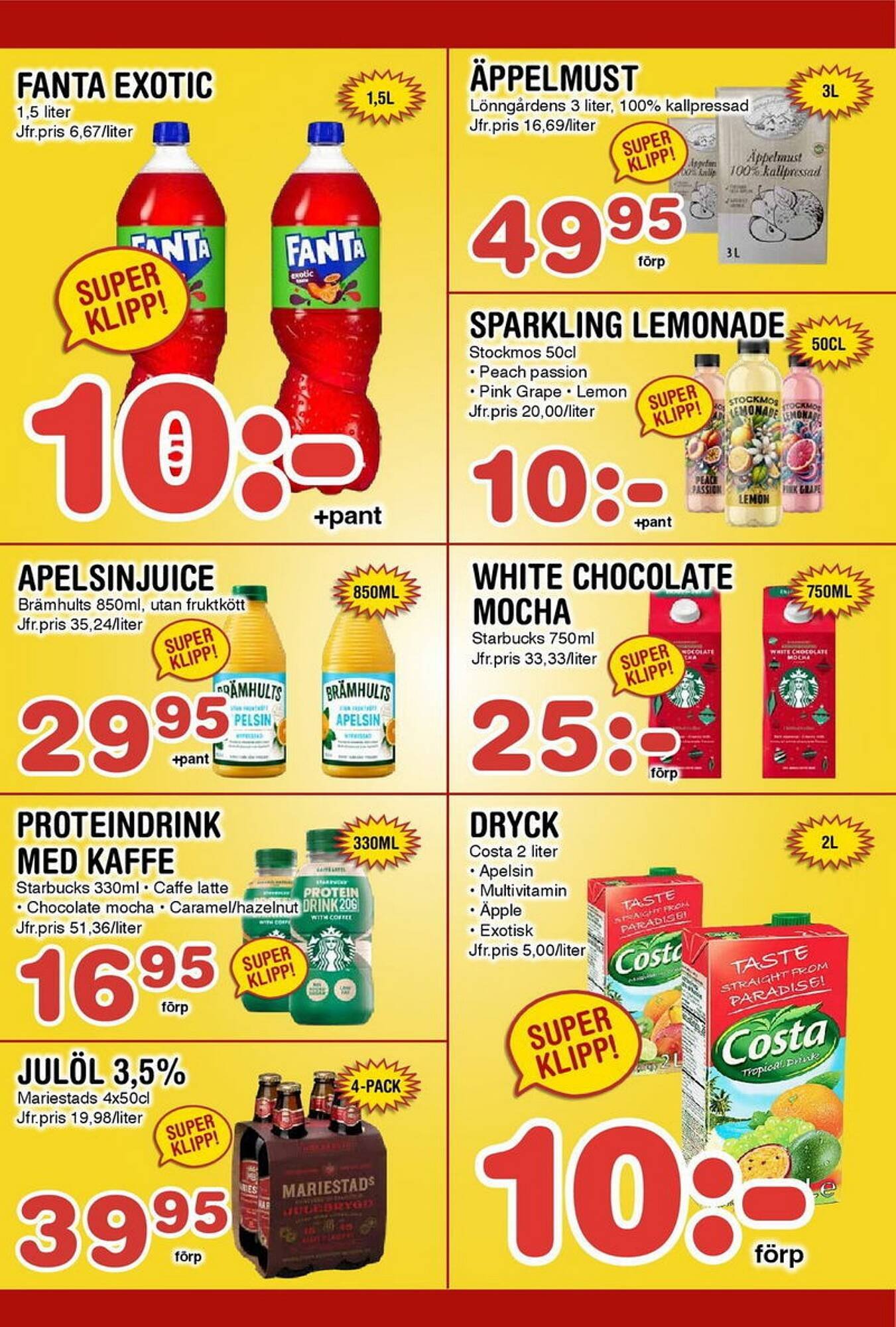 Nya Pulsen reklamblad