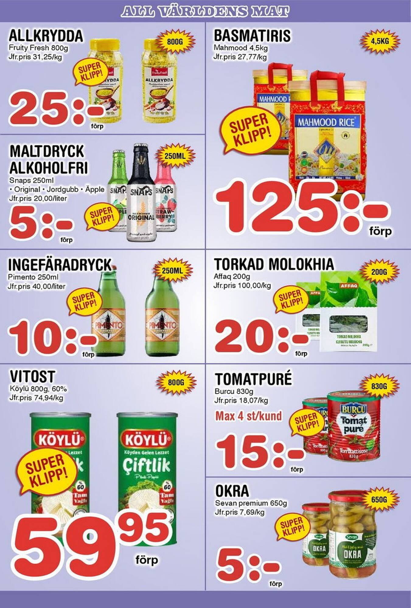 Nya Pulsen reklamblad