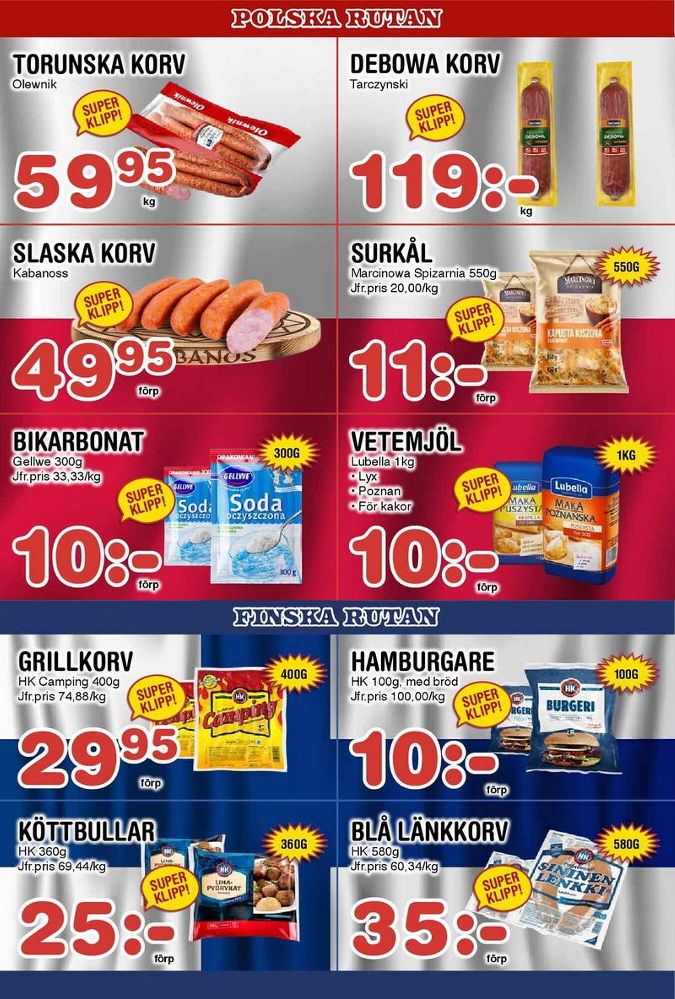 Nya Pulsen reklamblad