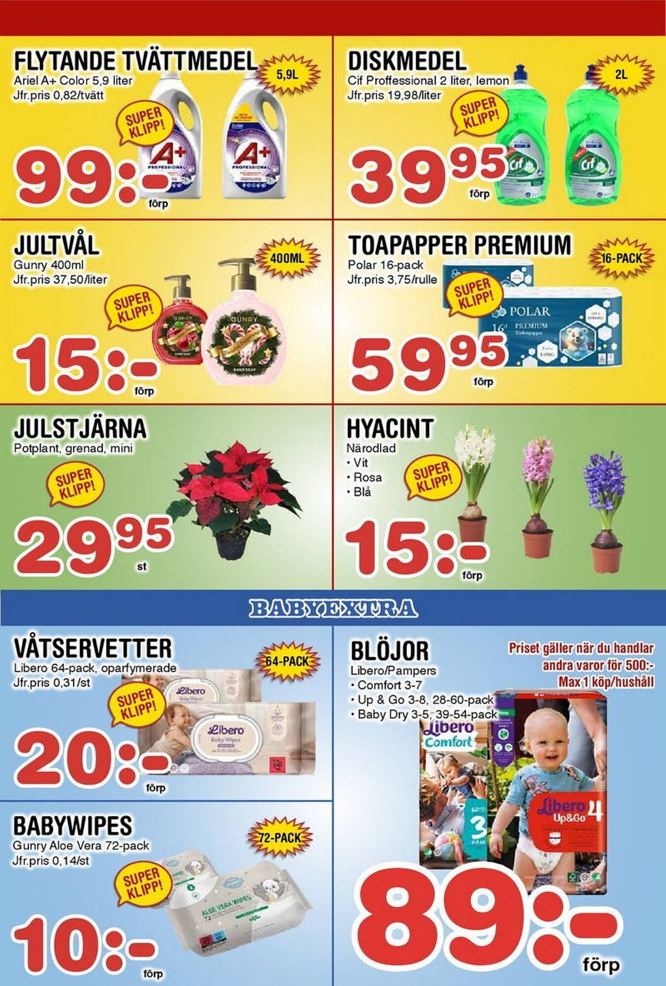 Nya Pulsen reklamblad