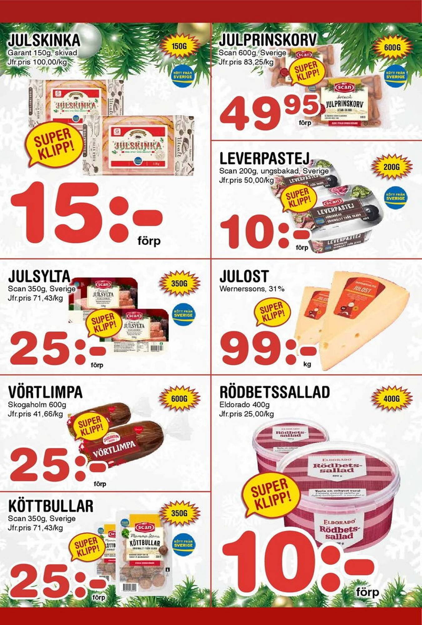 Nya Pulsen reklamblad