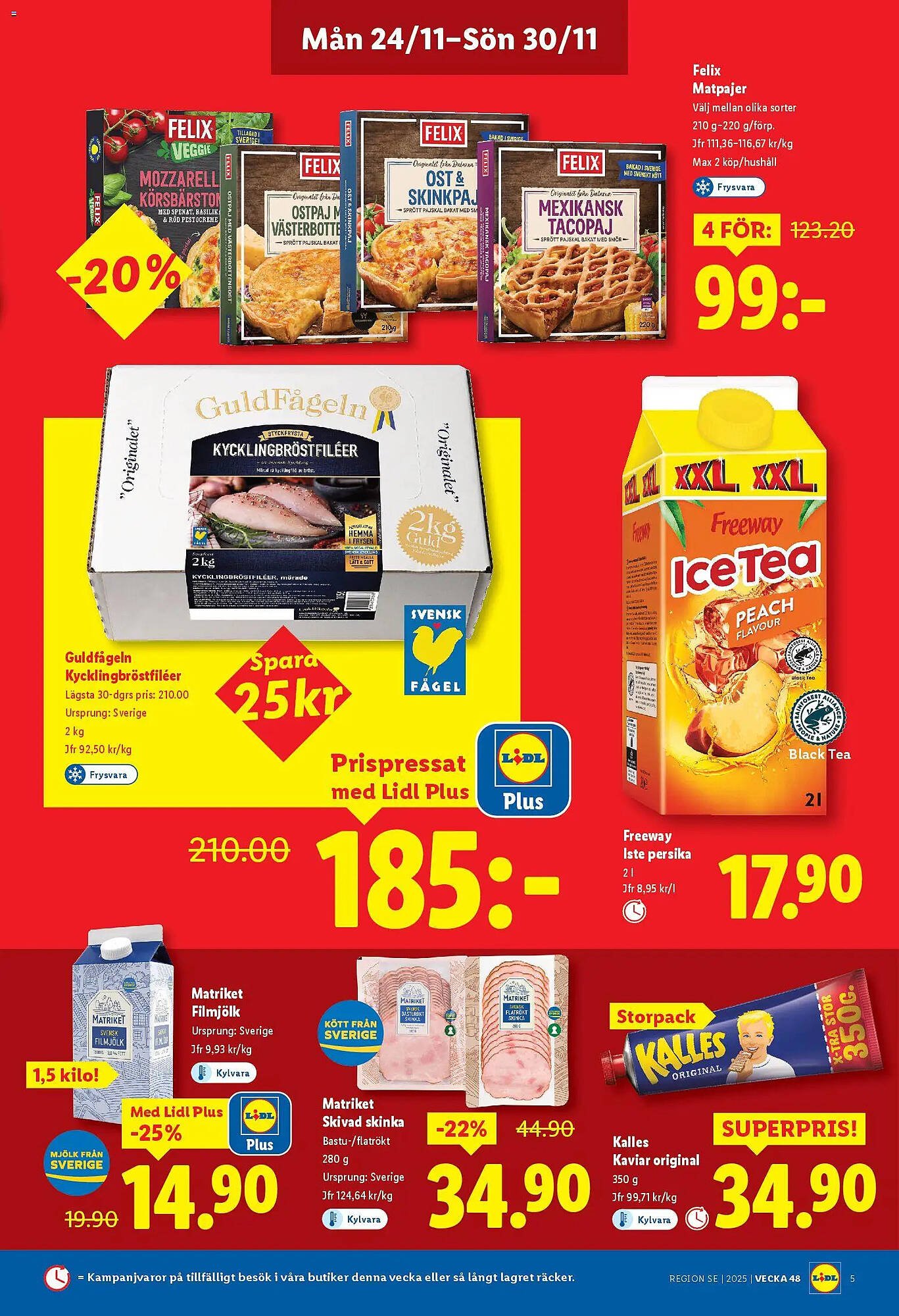 Lidl reklamblad