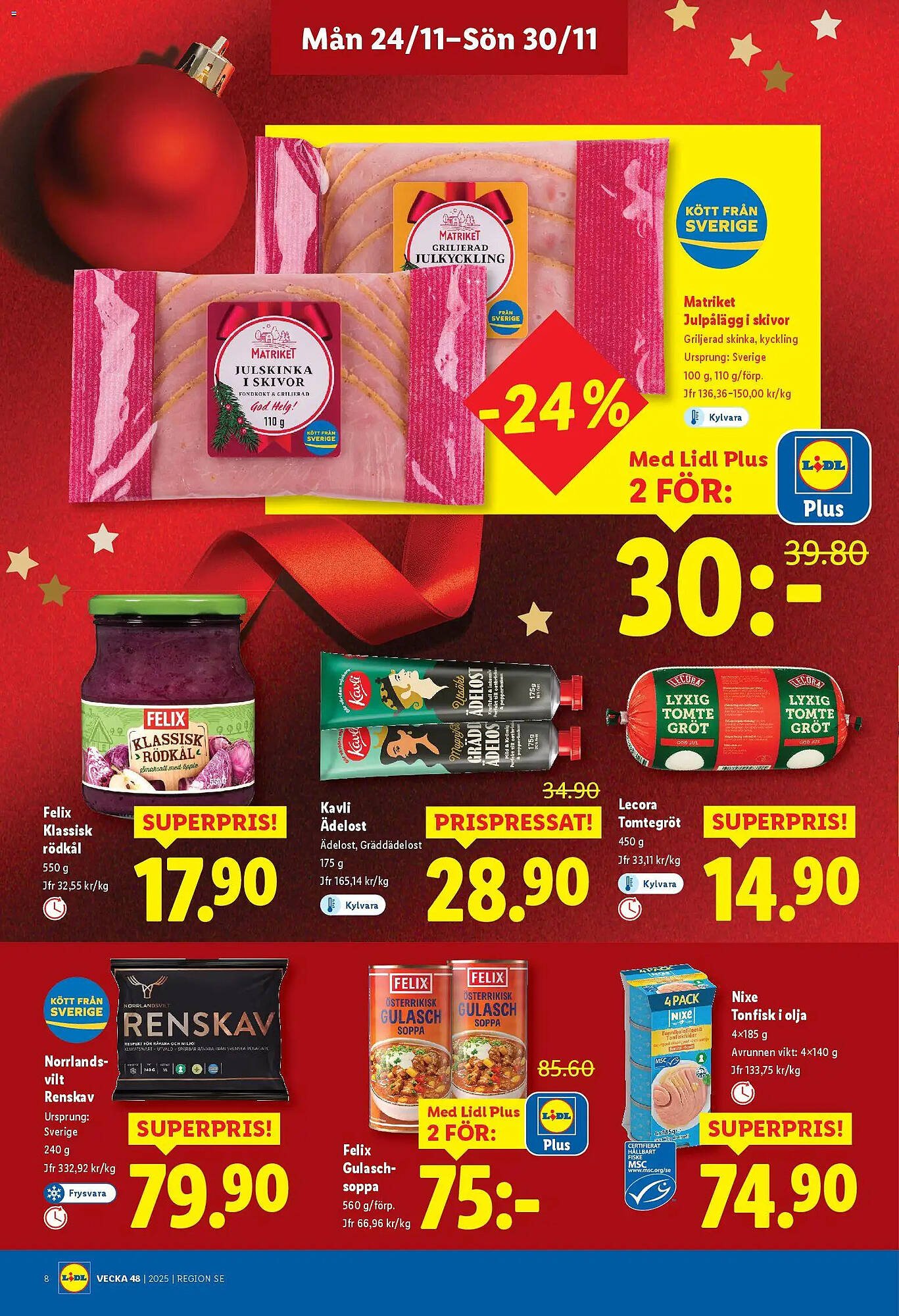 Lidl reklamblad
