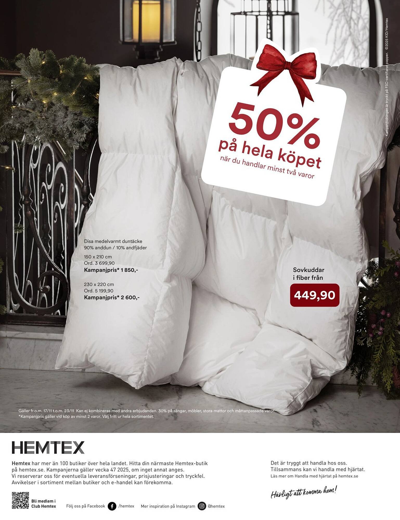 Hemtex reklamblad