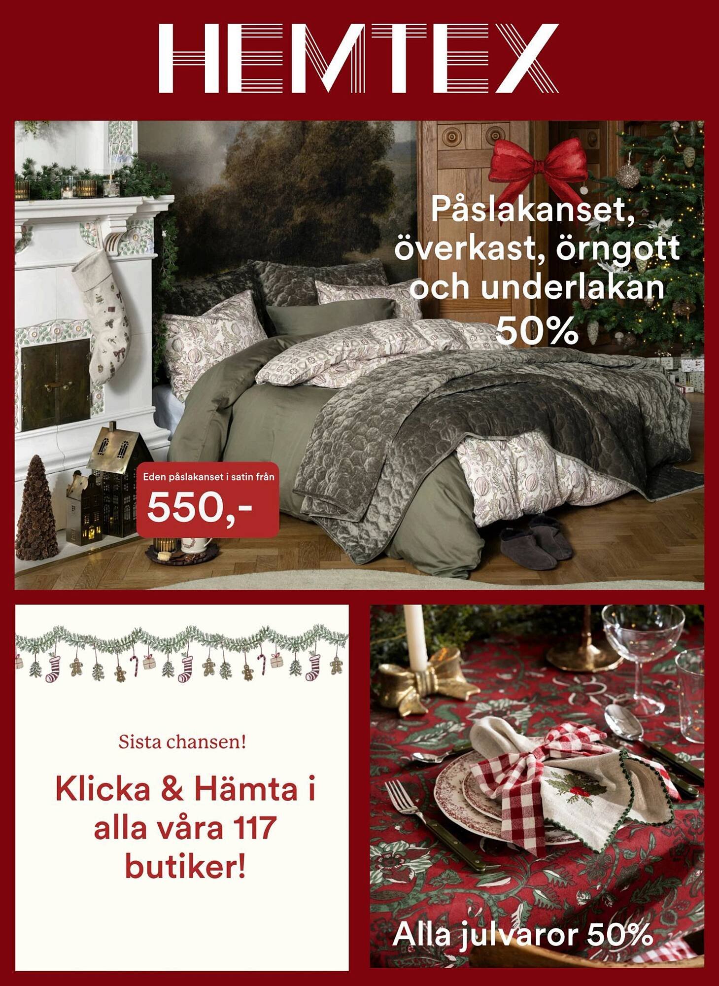 Hemtex reklamblad (2025-12-20 - 2025-12-25)
