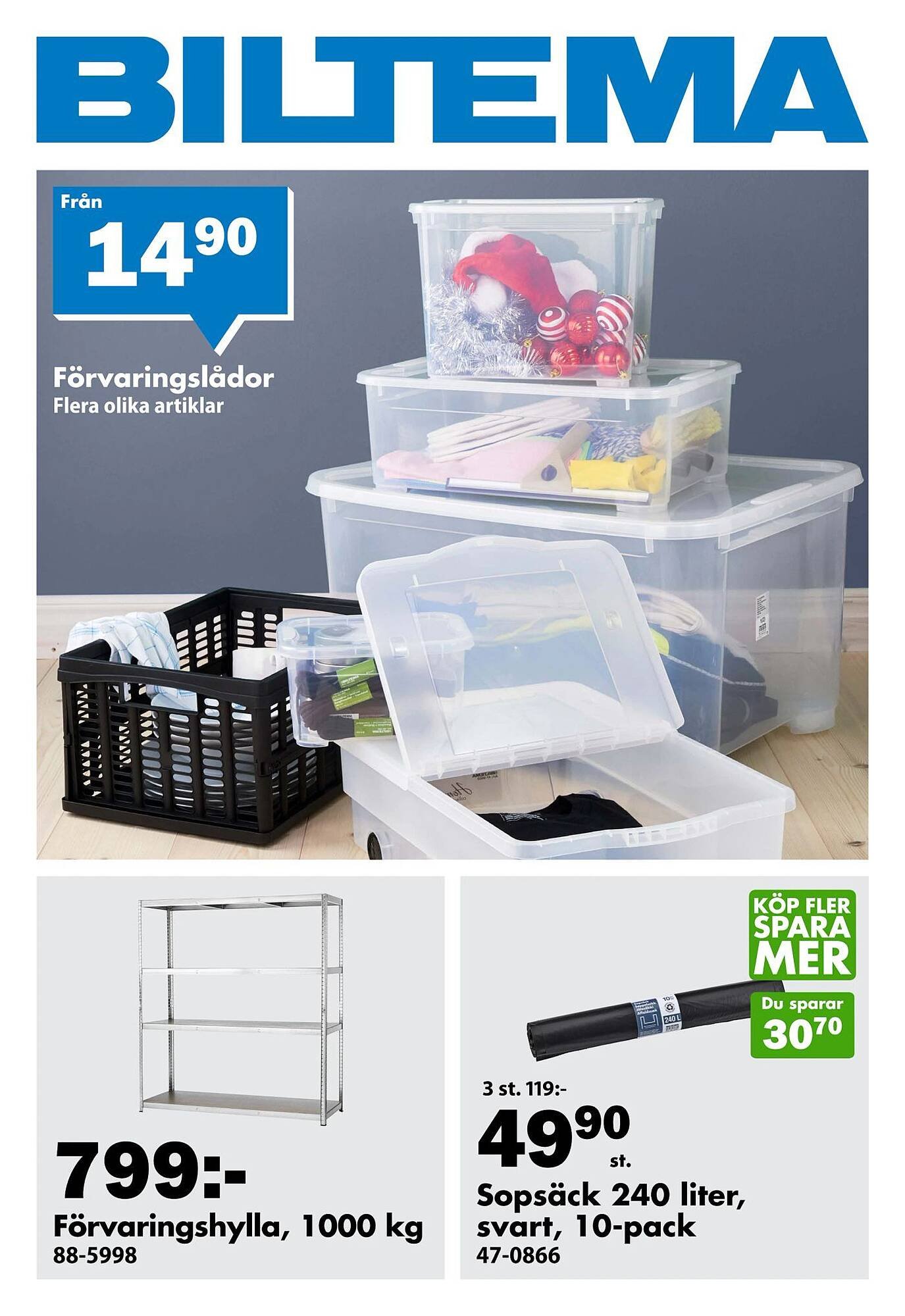 Biltema reklamblad (2026-01-02 - 2026-01-23)