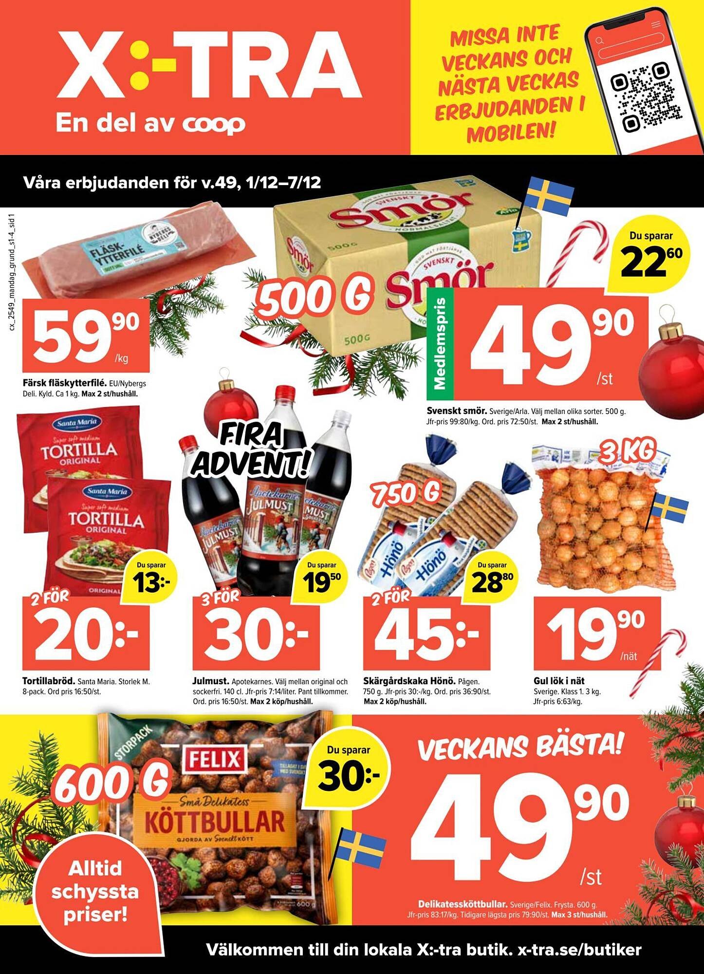 Coop Extra reklamblad
