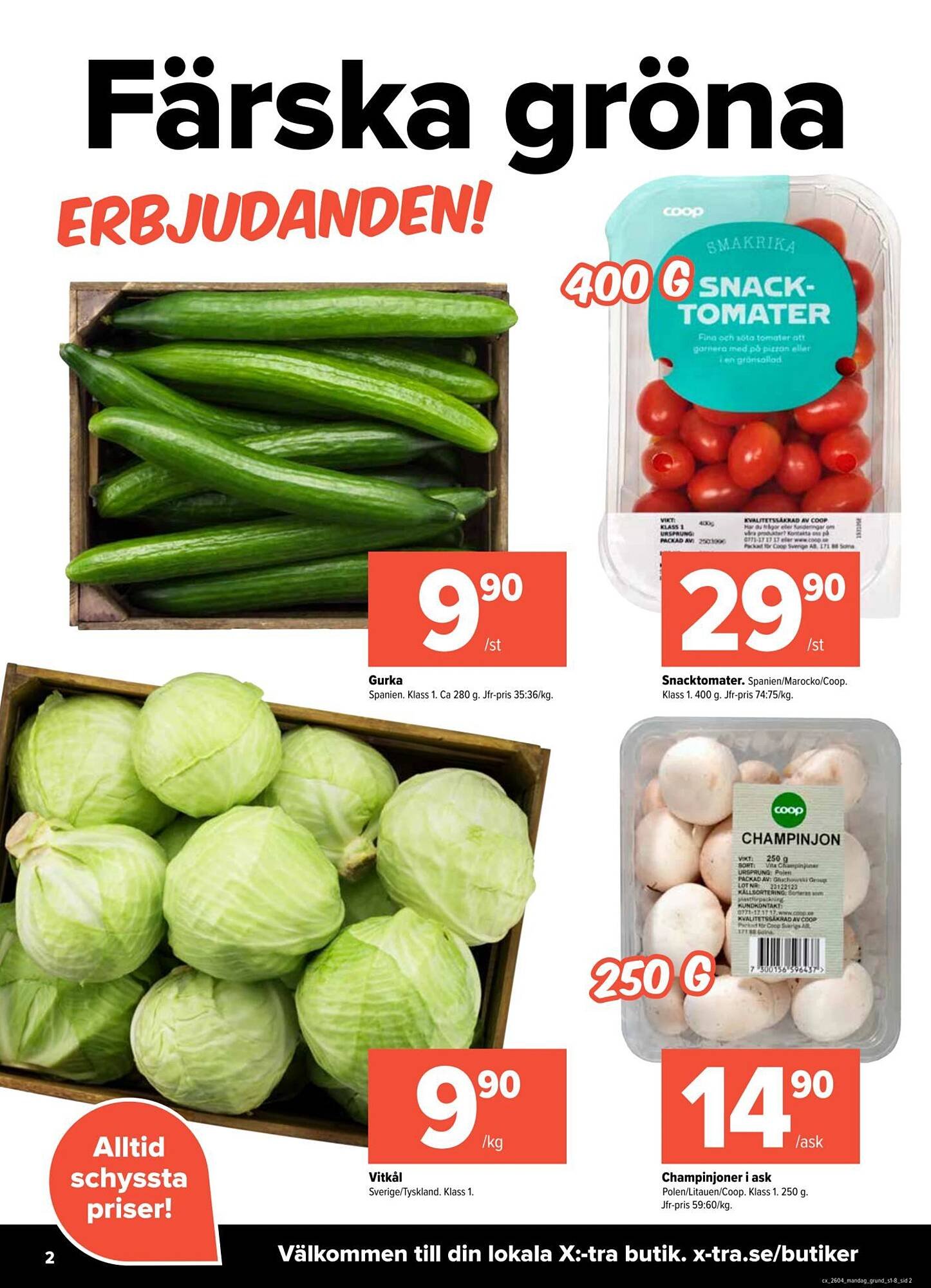 Coop Extra reklamblad