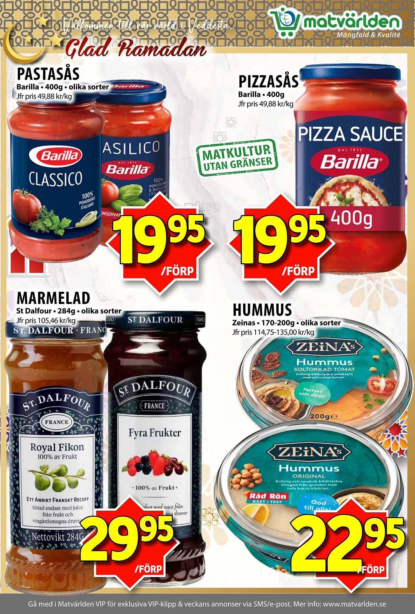 Matvärlden Tensta reklamblad