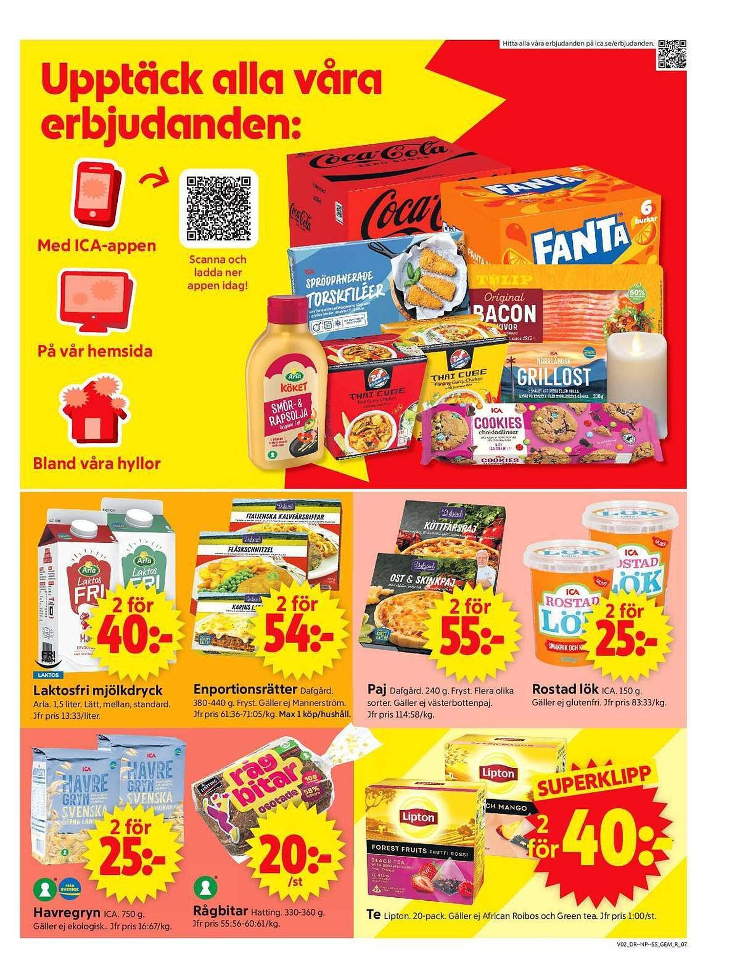ICA Supermarket reklamblad (2026-01-05 - 2026-01-11)