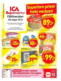 ICA Supermarket reklamblad