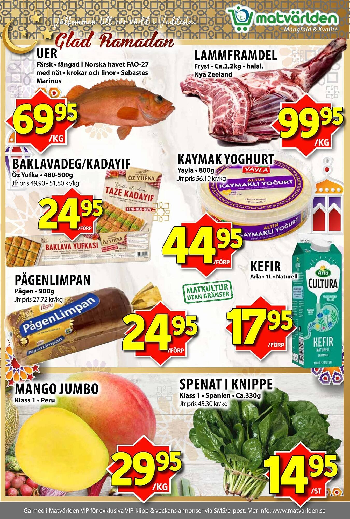 Matvärlden Tensta reklamblad