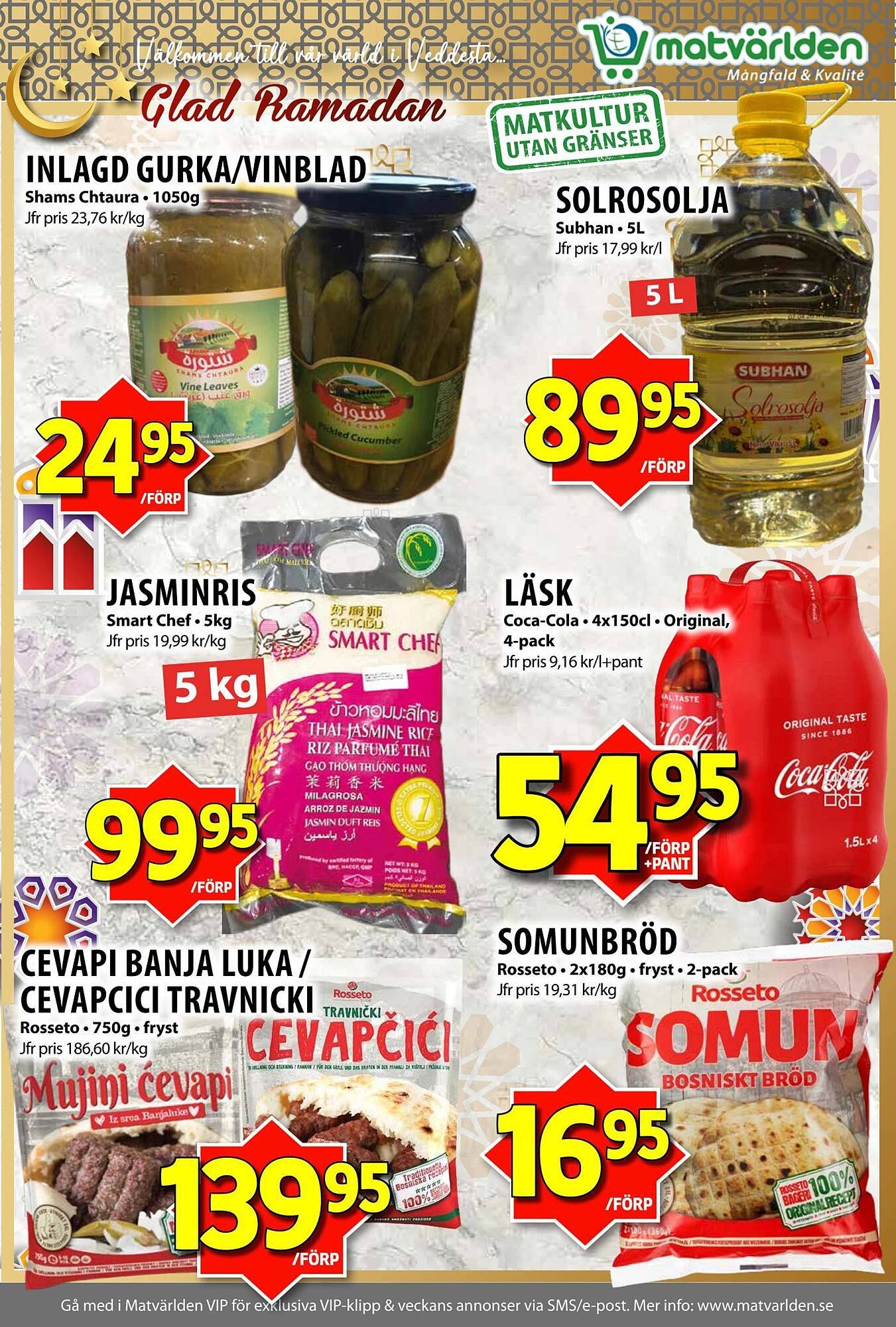 Matvärlden Tensta reklamblad