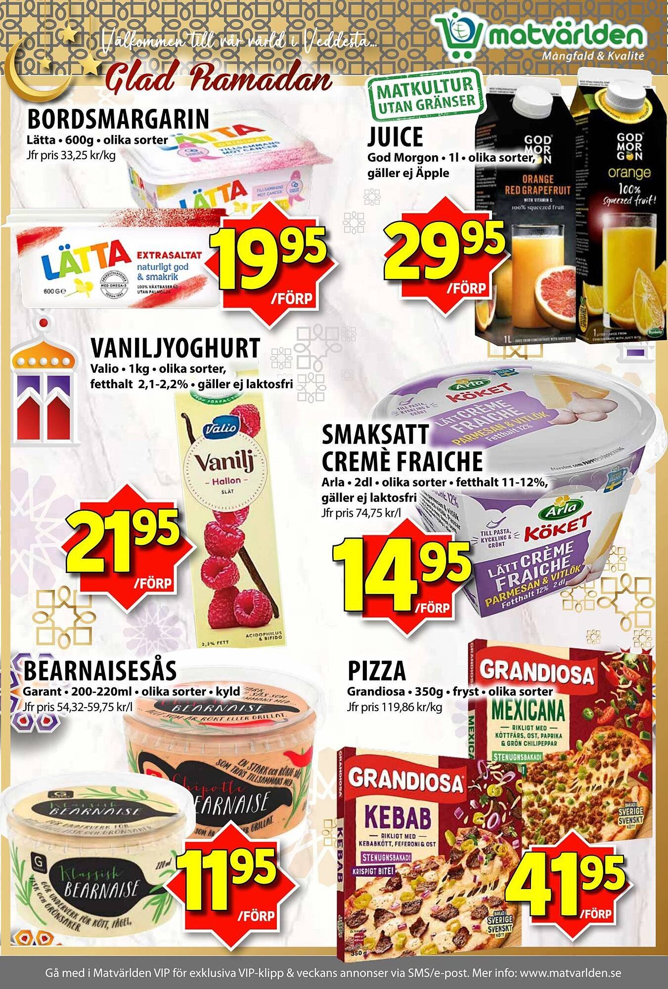 Matvärlden Tensta reklamblad