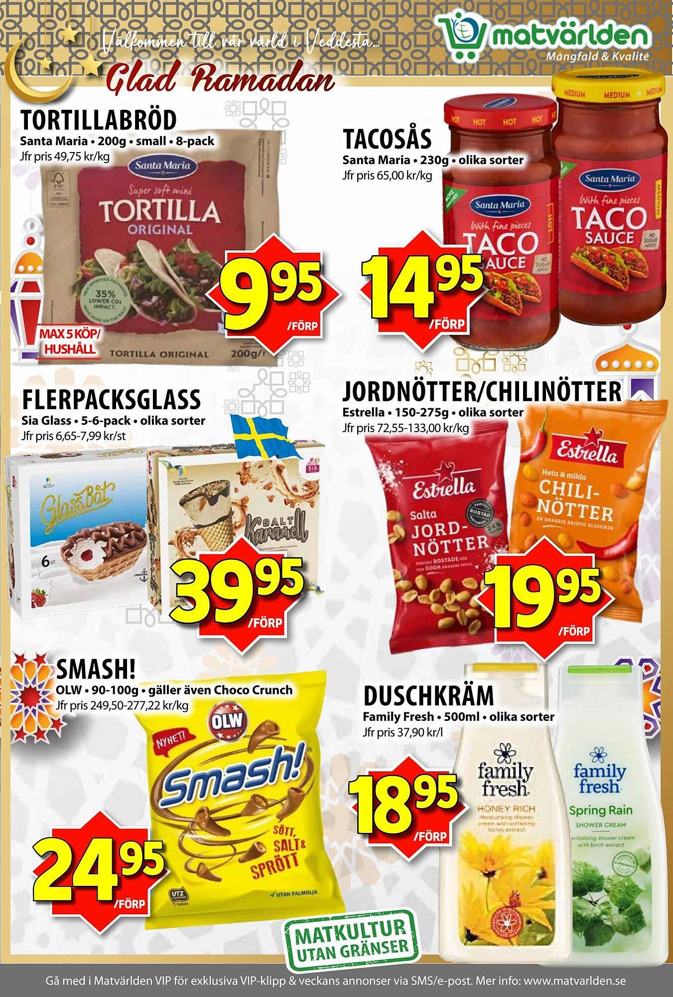 Matvärlden Tensta reklamblad