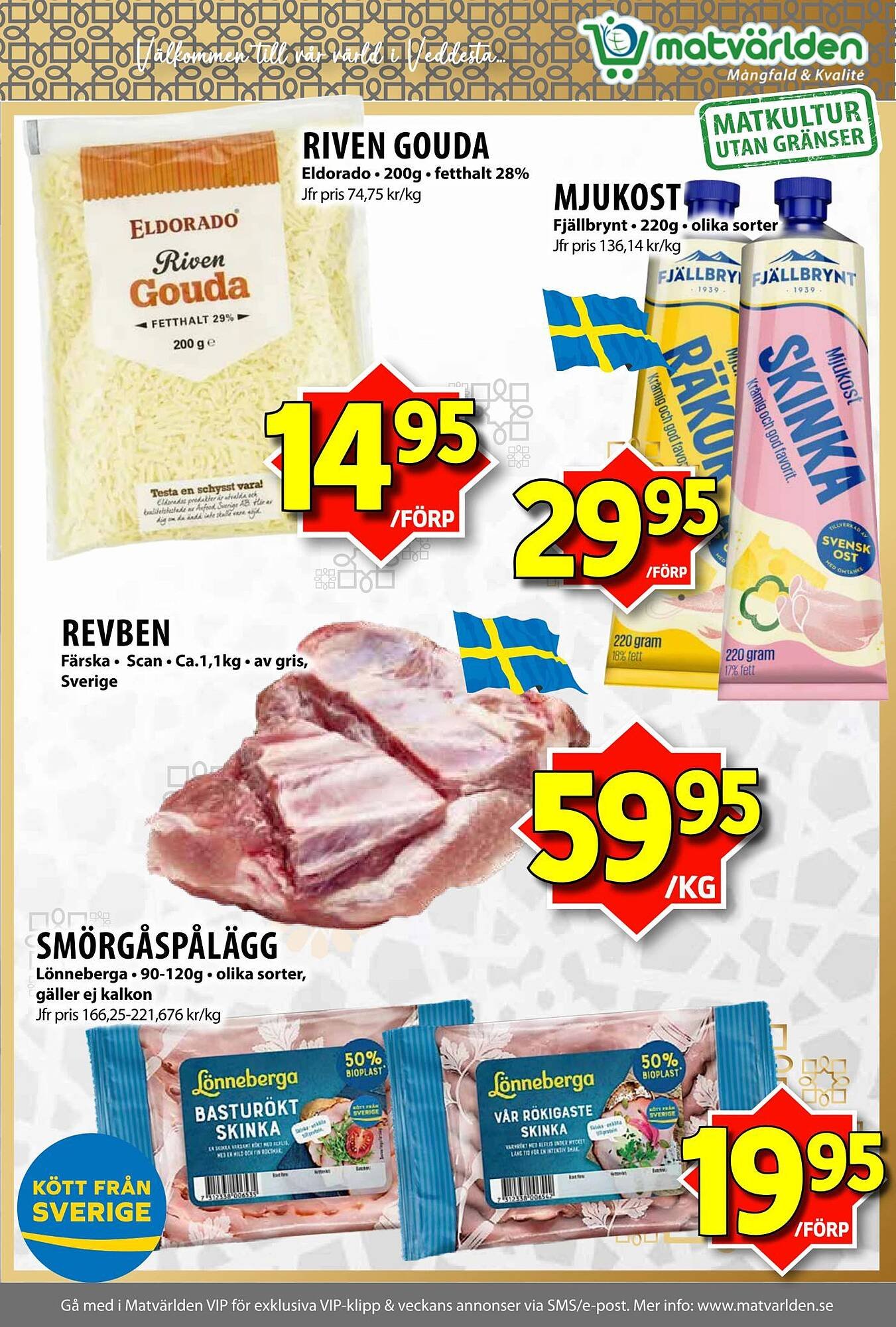 Matvärlden Tensta reklamblad