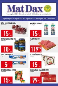 Matdax reklamblad