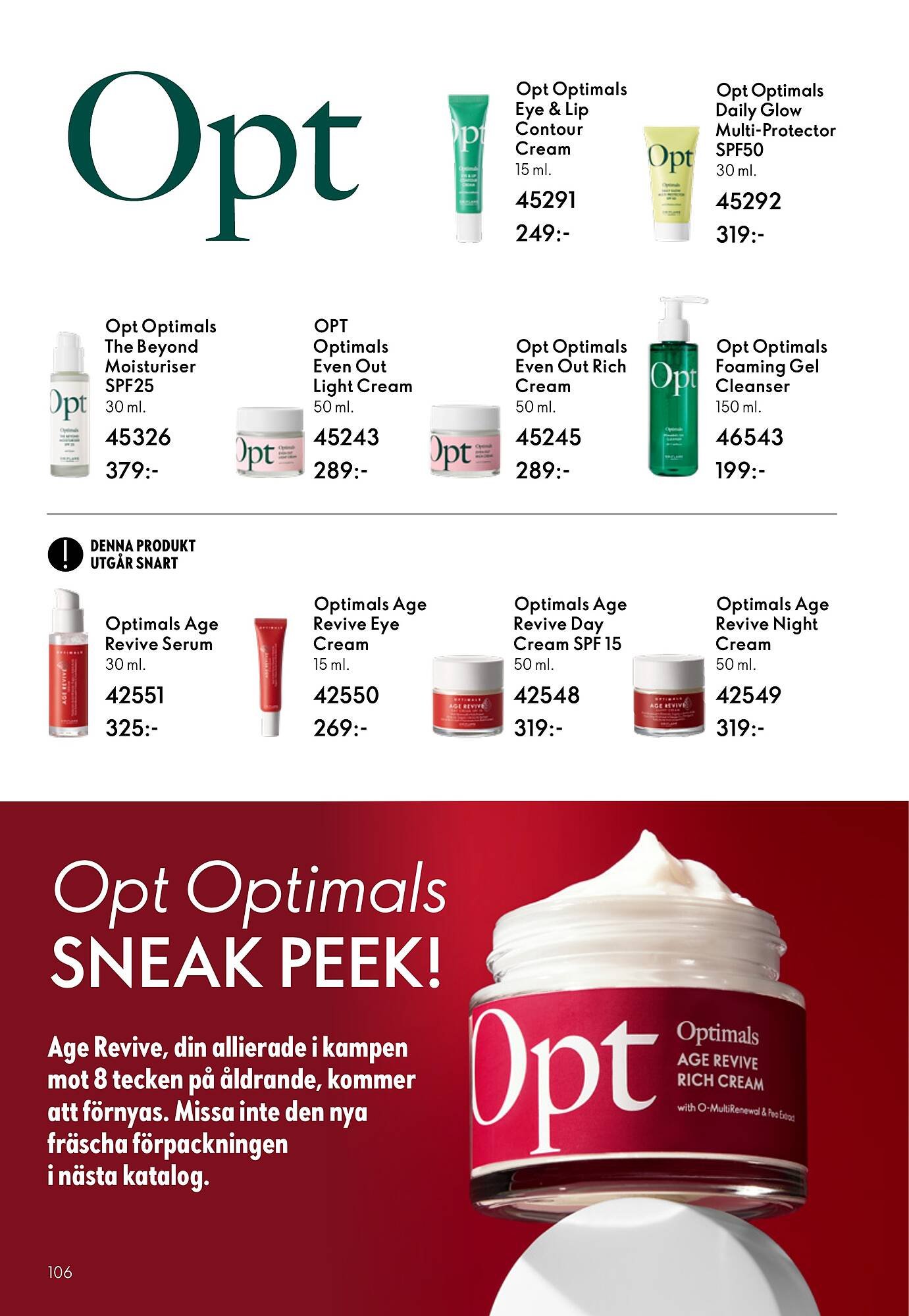 Oriflame reklamblad