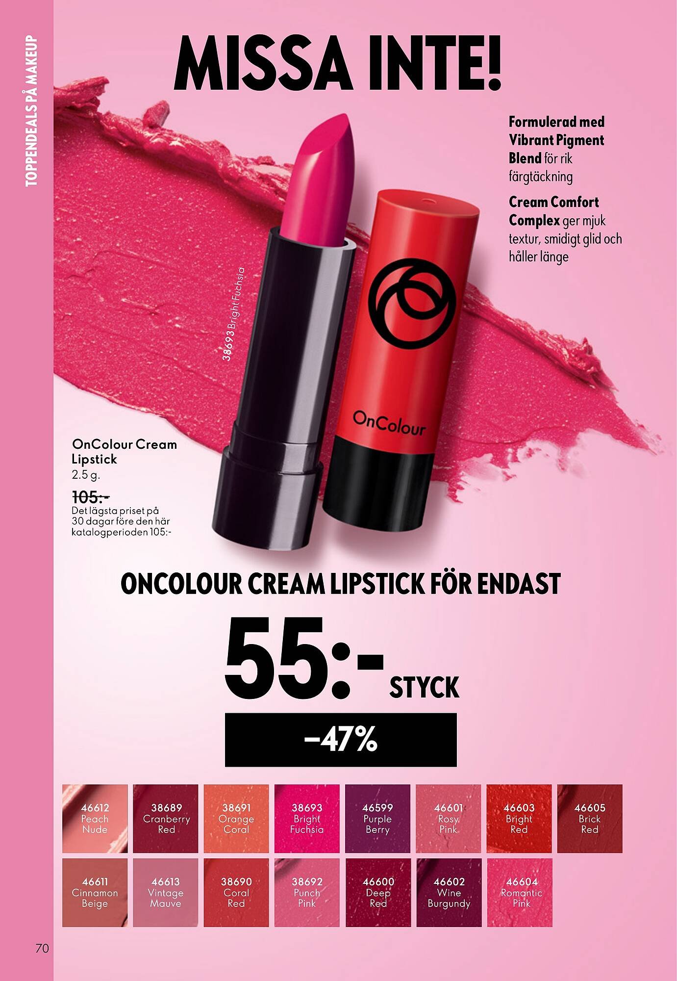 Oriflame reklamblad